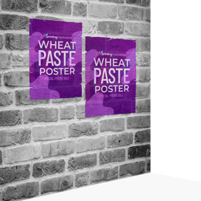 Wheatpaste Posters Printing